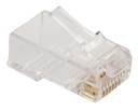 Conector RJ45 para cable UTP Cat 5e Steren bolsa de 100 und