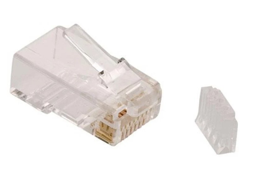 Conector RJ45 para cable UTP Cat 6 Steren  bolsa de 100 und