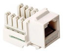 Keystone Jack Coupler RJ45 Cat 6 8 contactos a 90° blanco Steren 