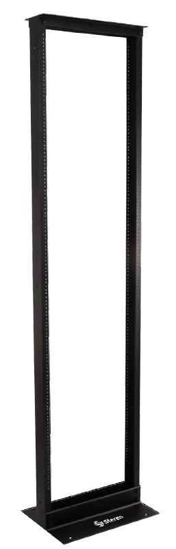 Rack vertical para el armado de sistemas de video voz datos Steren