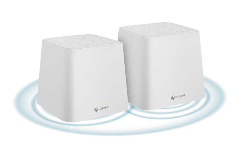 Sistema Router Mesh AC1200 Steren Doble Banda 3Dbi 2Pack