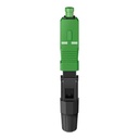 Conector FTTH SC/APC Fibra Óptica pre pulidos 10 und Steren 