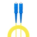 Patch Cord Jumper Cable Fibra Óptica Simplex SM OS2 Riser 2 mm SC/UPC a SC/UPC 3m Steren