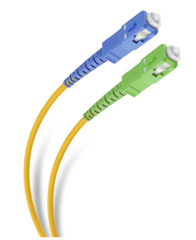 Patch Cord Cable Fibra Óptica SC APC / SC UPC 2m acometida Telefónica Steren