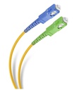 Patch Cord Cable Fibra Óptica SC APC / SC UPC 2m acometida Telefónica Steren