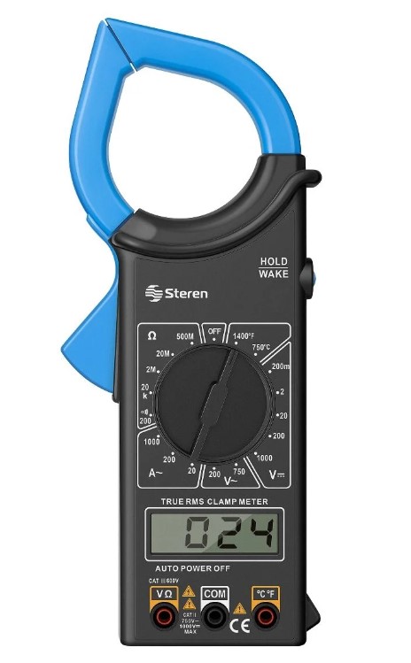 Multímetro de Gancho Steren