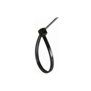 Tirrap Tirraje Amarre Plástico 28cm bolsa 100und negro Steren