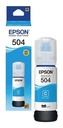 Botella de Tinta Cian Epson T504 T504220-AL