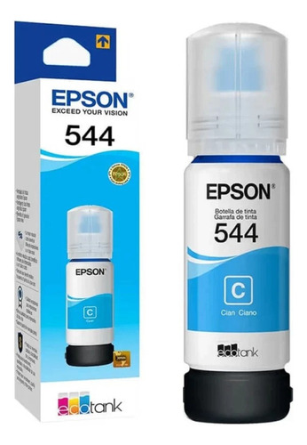 Botella de Tinta Cian Epson T544 T544220-AL