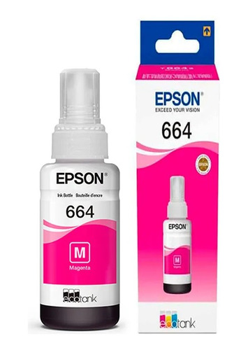 Botella de Tinta Magenta Epson T664 T664320-AL