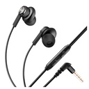 Audífonos manos libres alámbricos Steren con control de volumen e imán Negro