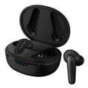 Audífonos inálambricos Bluetooth Steren Touch True con cancelación de sonido negro