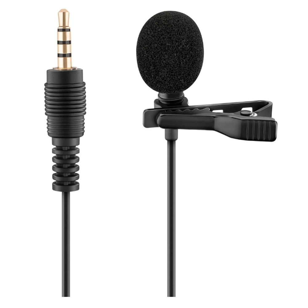 Micrófono balita salida 3.5mm aux para celular y PC Steren con clip