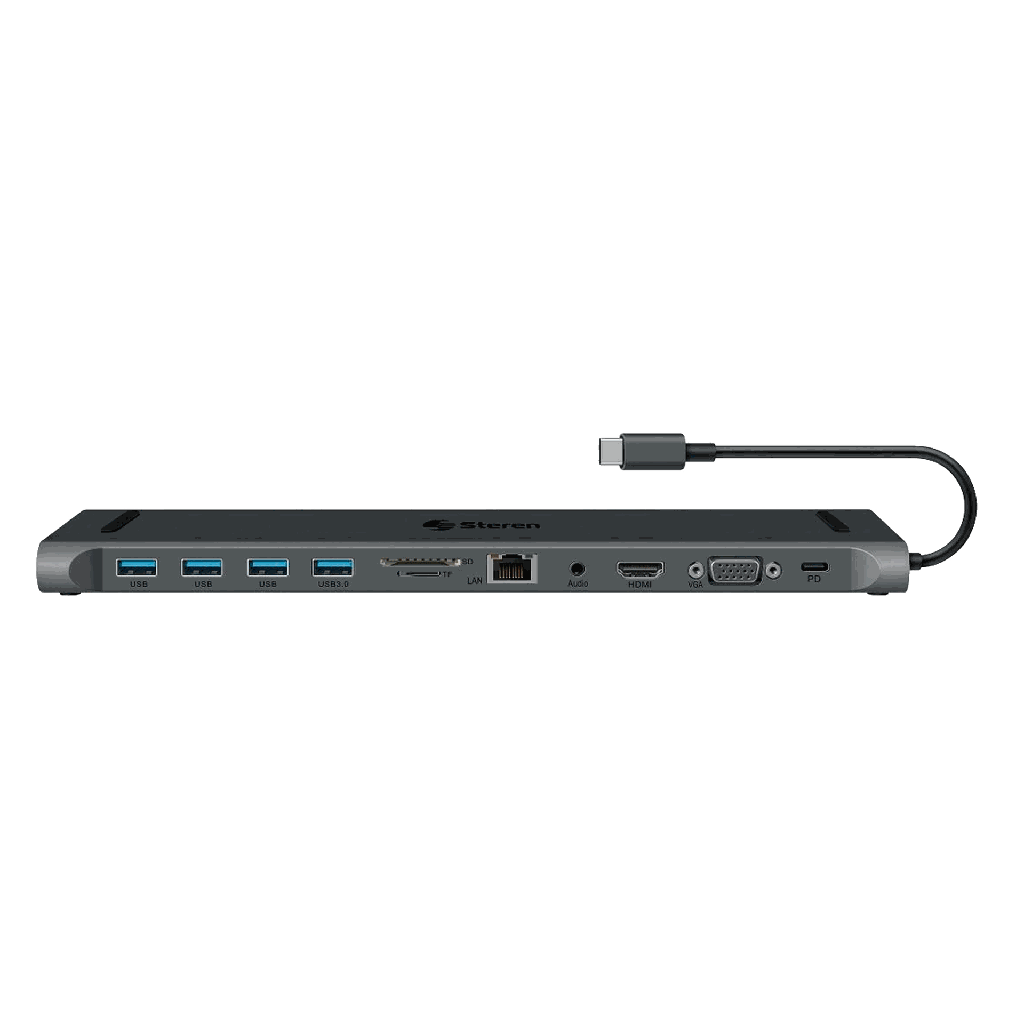 Estacion de Conexión HUB USB C 11 en 1 Steren