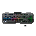 Teclado Gamer USB semi mecánico Steren RGB