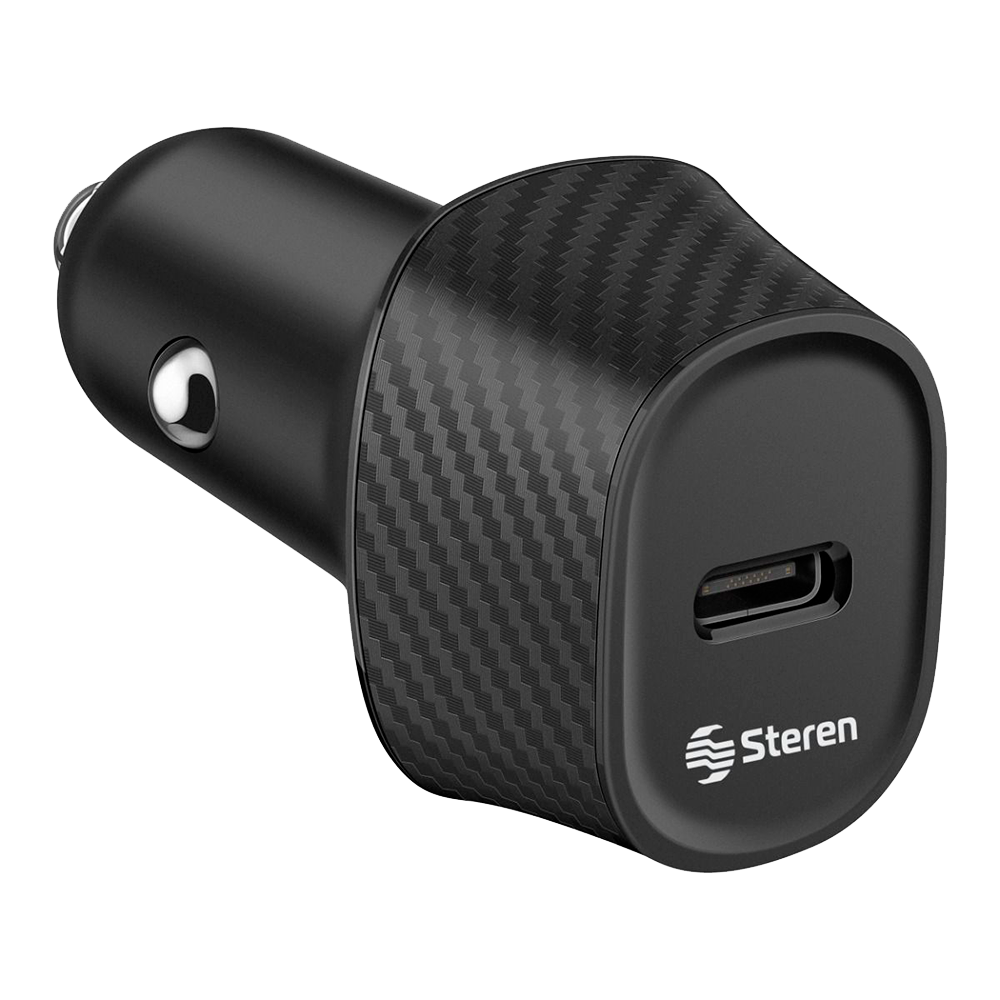 Cargador de carro USB Steren Carga Rápida 20W