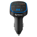 Transmisor de audio FM bluetooth Steren + cargador USB manos libres