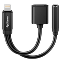 Cable adaptador Lightning para audio 3,5 mm Steren
