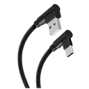 Cable USB a USB C con angulo 90º 1.2m