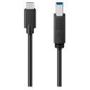 Cable USB C a USB B 3.0 Steren 2m