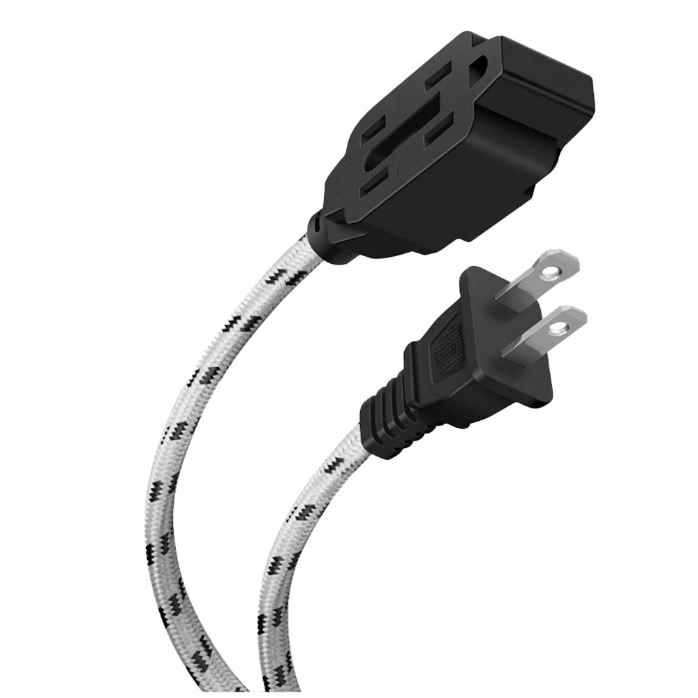 Extensión Eléctrica Steren 4m cable tipo cordon