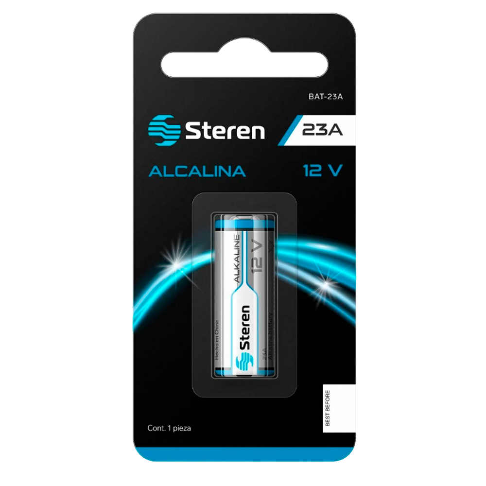 Pila Batería alcalina 23A 12V Steren