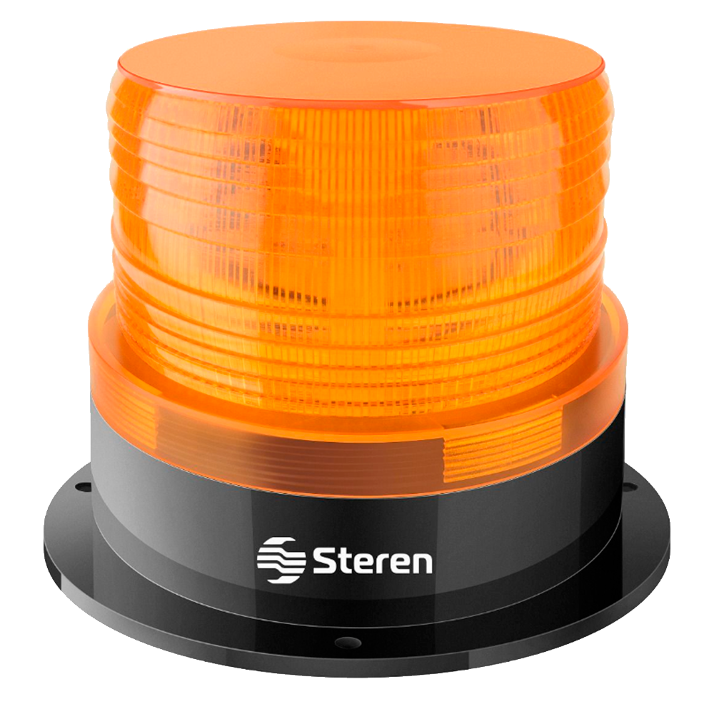 Luz led estroboscópíca Steren ambar para alarmas 12V
