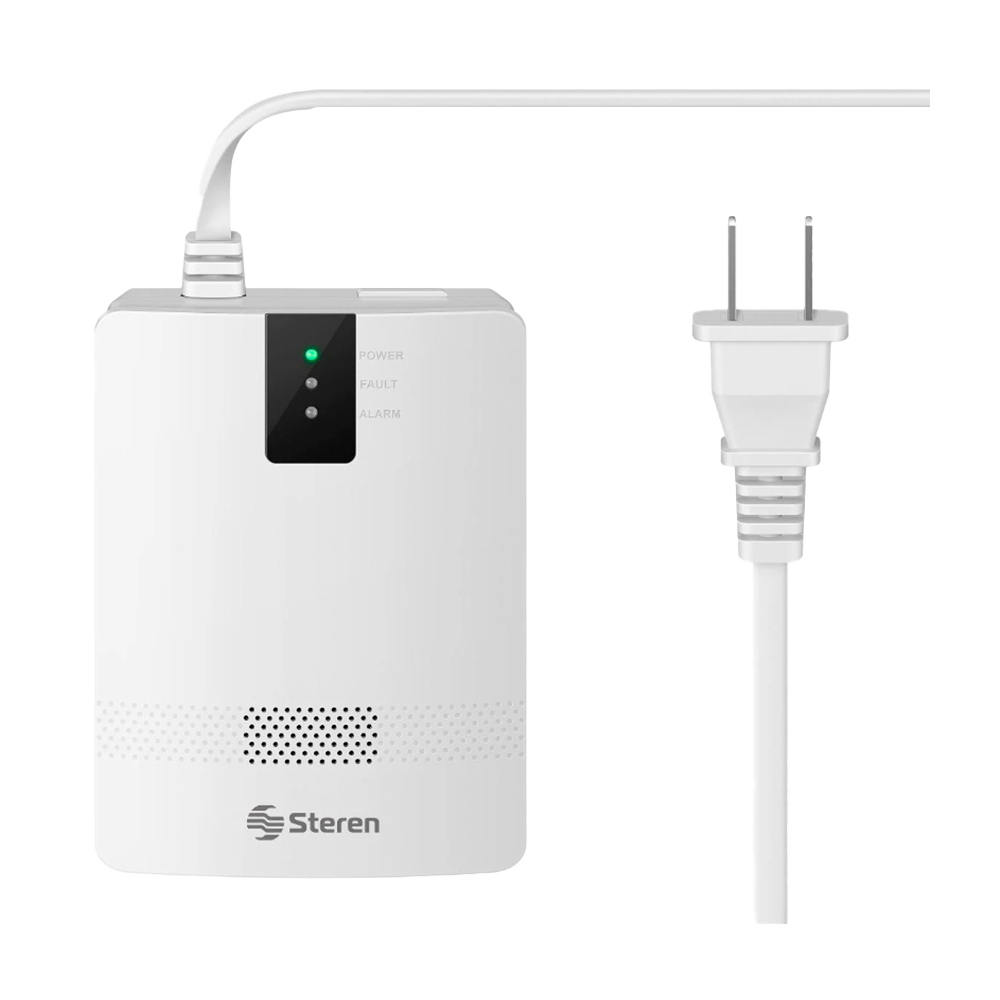 Alarma detector de fugas de gas Steren 80 dB