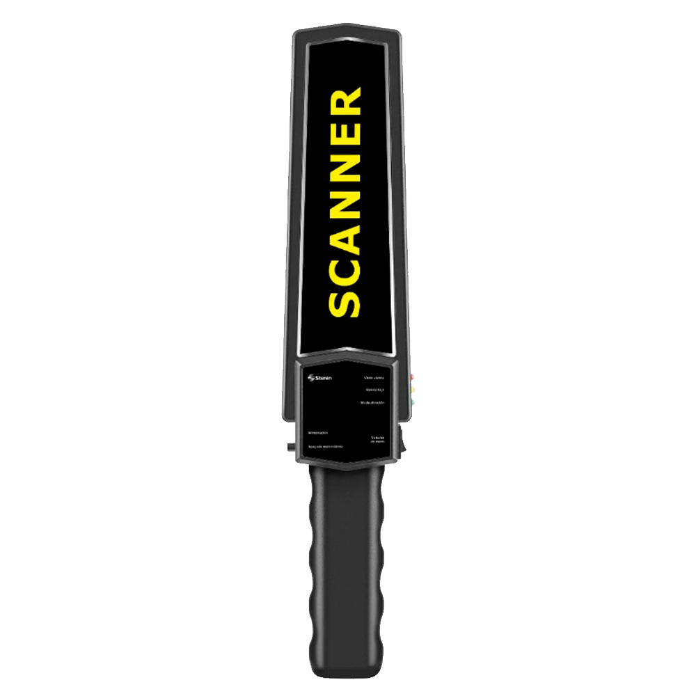 Detector de Metales Seguridad Steren requiere pila 9V