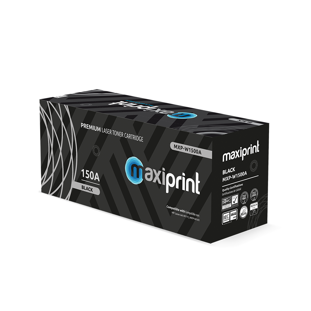 Cartucho de Toner Maxiprint Compatible con HP W1500A 150A negro