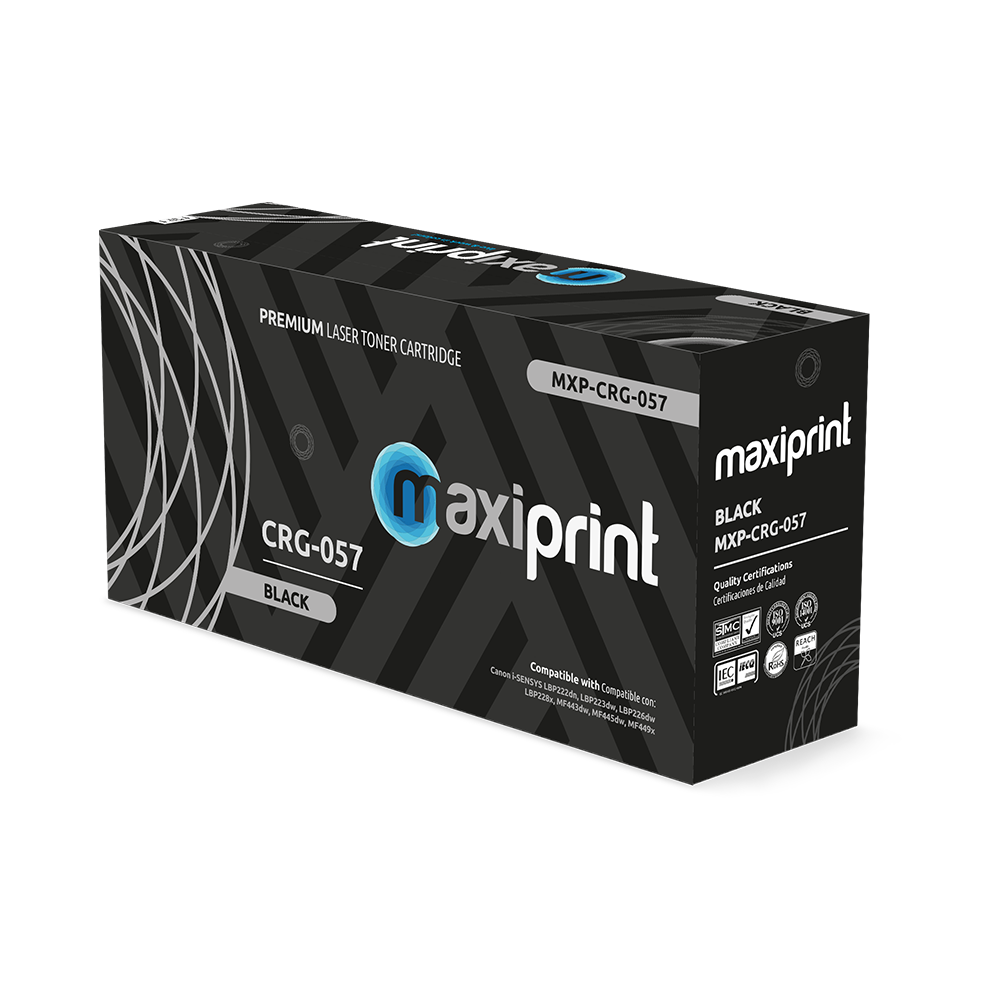 Cartucho de Toner Maxiprint Compatible con Canon CRG 057 negro