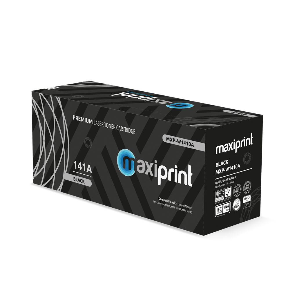 Cartucho de Toner Maxiprint Compatible con HP W1410A 141A Negro