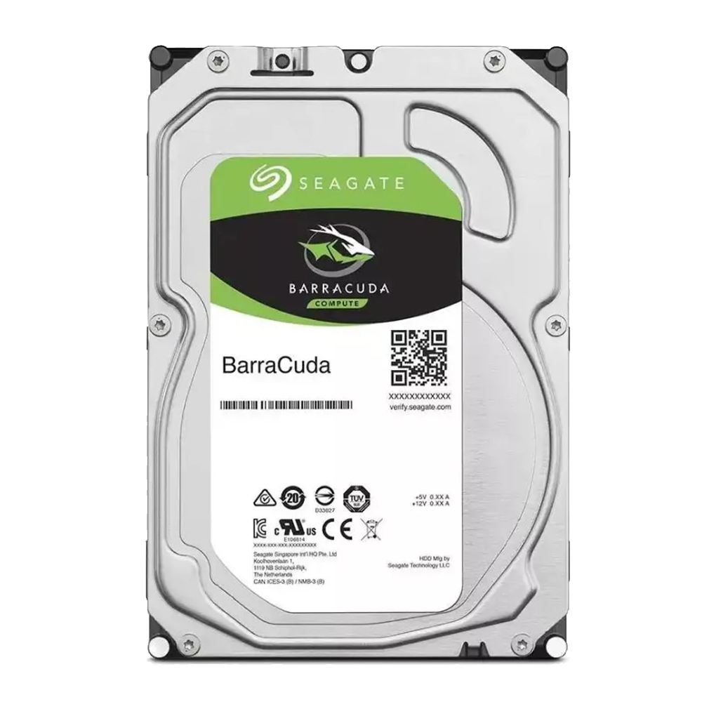 Disco Duro Interno Seagate BarraCuda 1TB Desktop SATA 256MB 3.5" 7200RPM
