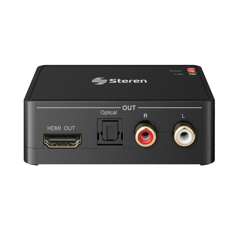 Separador de Audio HDMI 4K de Dos Salidas Steren