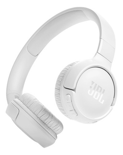 Audífonos Wireless JBL Bluetooth Pure Bass Tune 520BT Blanco