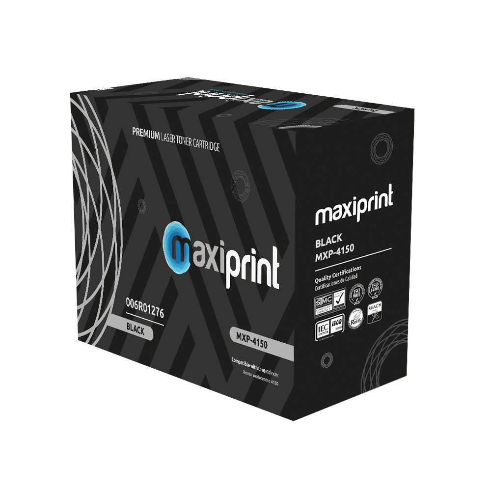 Cartucho de Toner Maxiprint Compatible con Xerox 006R01276 4150 Negro