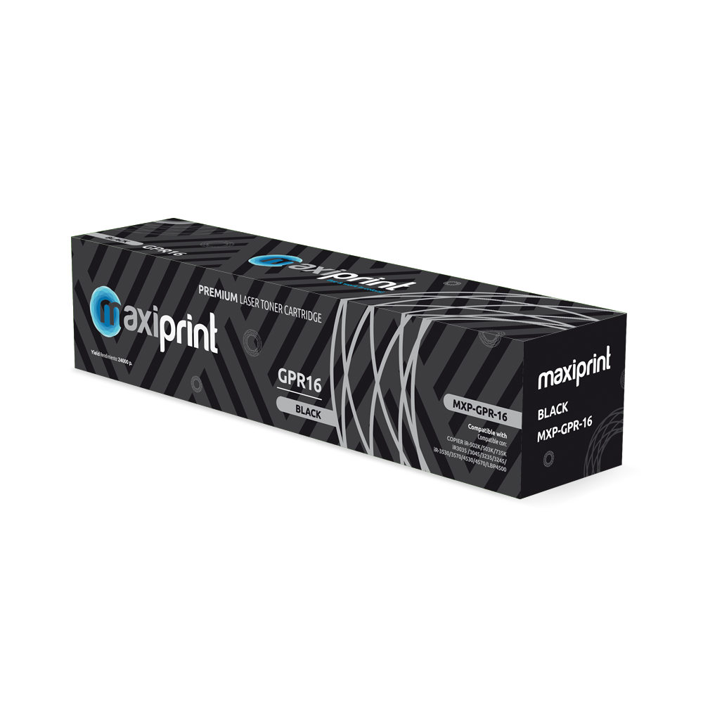 Cartucho de Toner Maxiprint Compatible con Canon GPR 15/16 negro