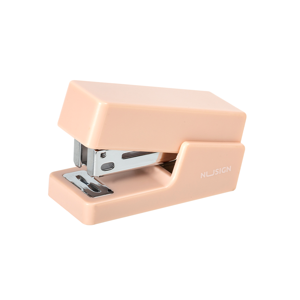 Engrapadora min 12 pág. rosada Nusing-Deli grapas 24/6 y 26/6 *UMV-1 und*