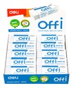 Goma de Borrar Blanca Offi Deli *UMV-1 Display de 20und*