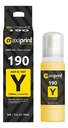 Botella de Tinta Maxiprint compatible con Canon G190 Amarillo 70ml