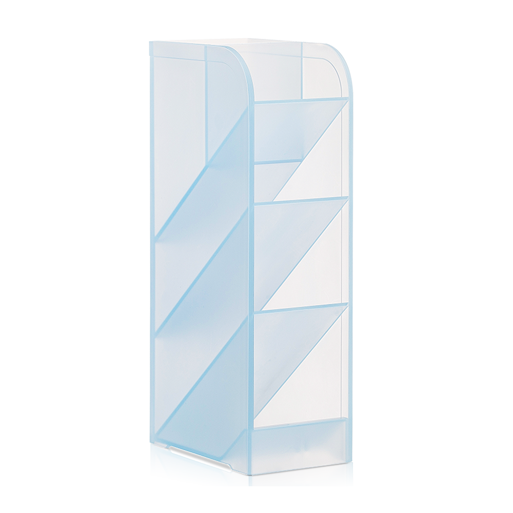 Portalapices Transparente 5 espacios Deli 205x59x92.5mm *UMV-1und*