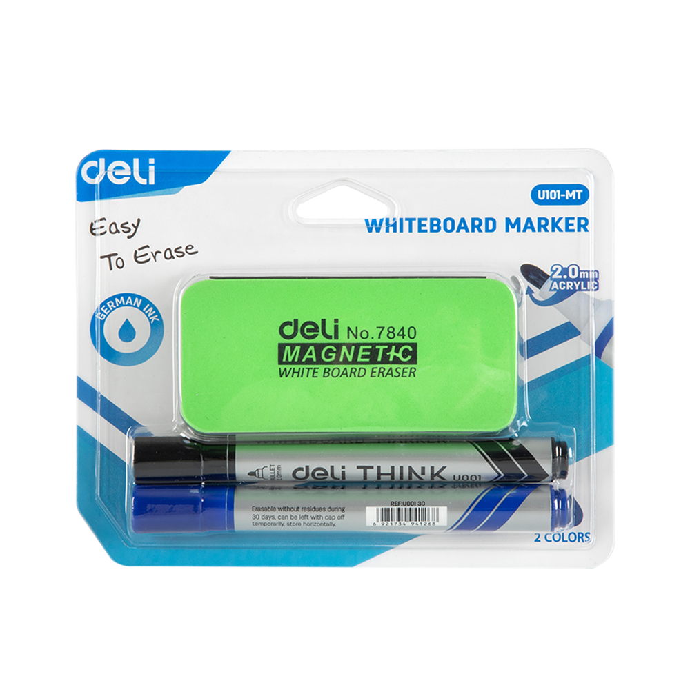 Kit Borrador + Marcadores pizarra Think-Deli *UMV-12Kits*