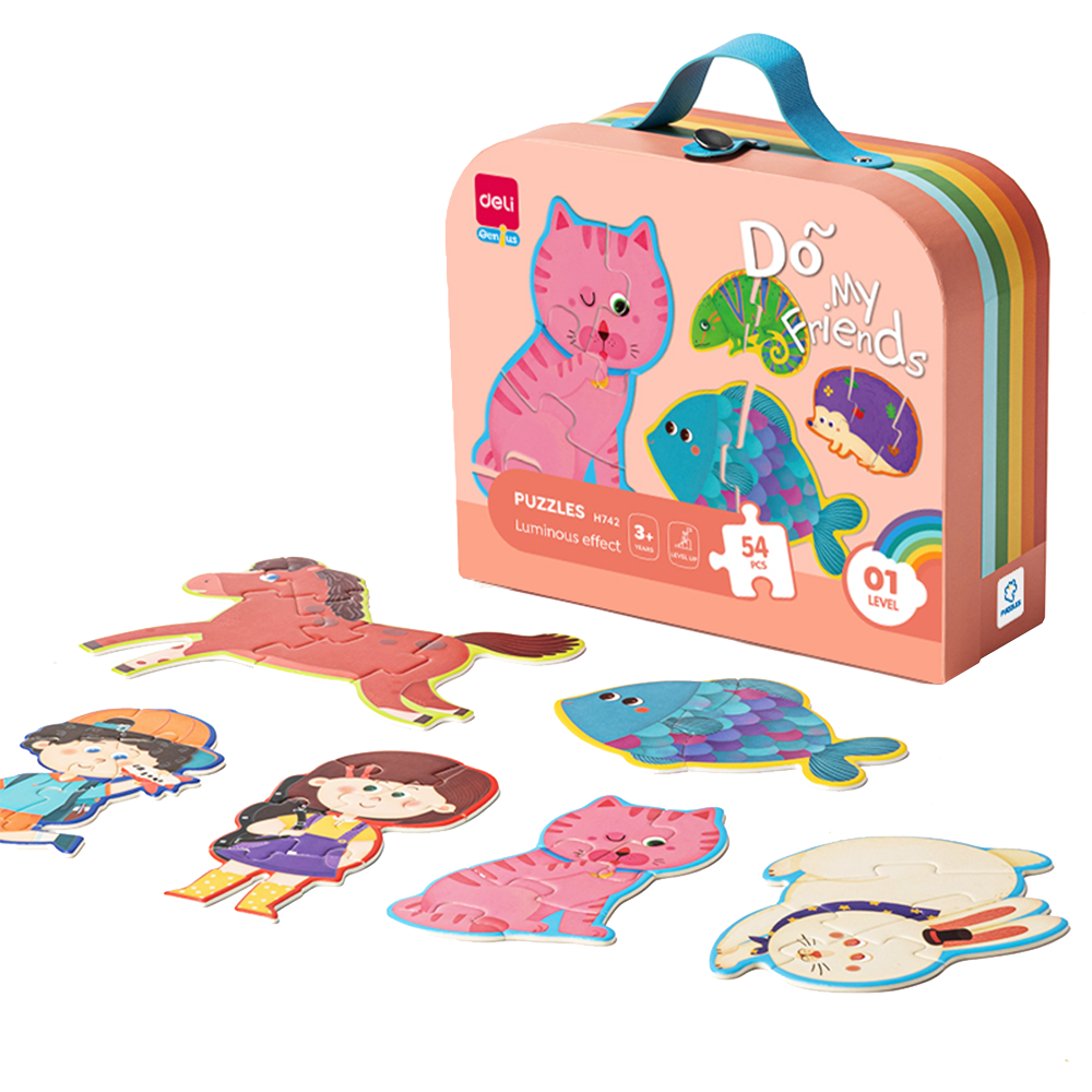 Rompecabeza para niños 54 piezas Deli *UMV-1und*