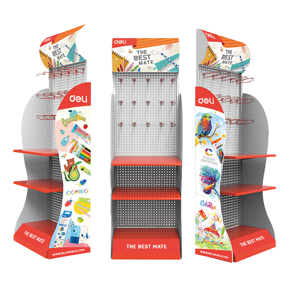 Estante de Exhibición Escolar Metal Deli - (1xBto)