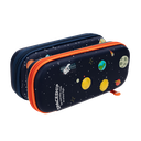 Cartuchera 3D Deli Planetas negro 227x100x42mm *UMV-1und*