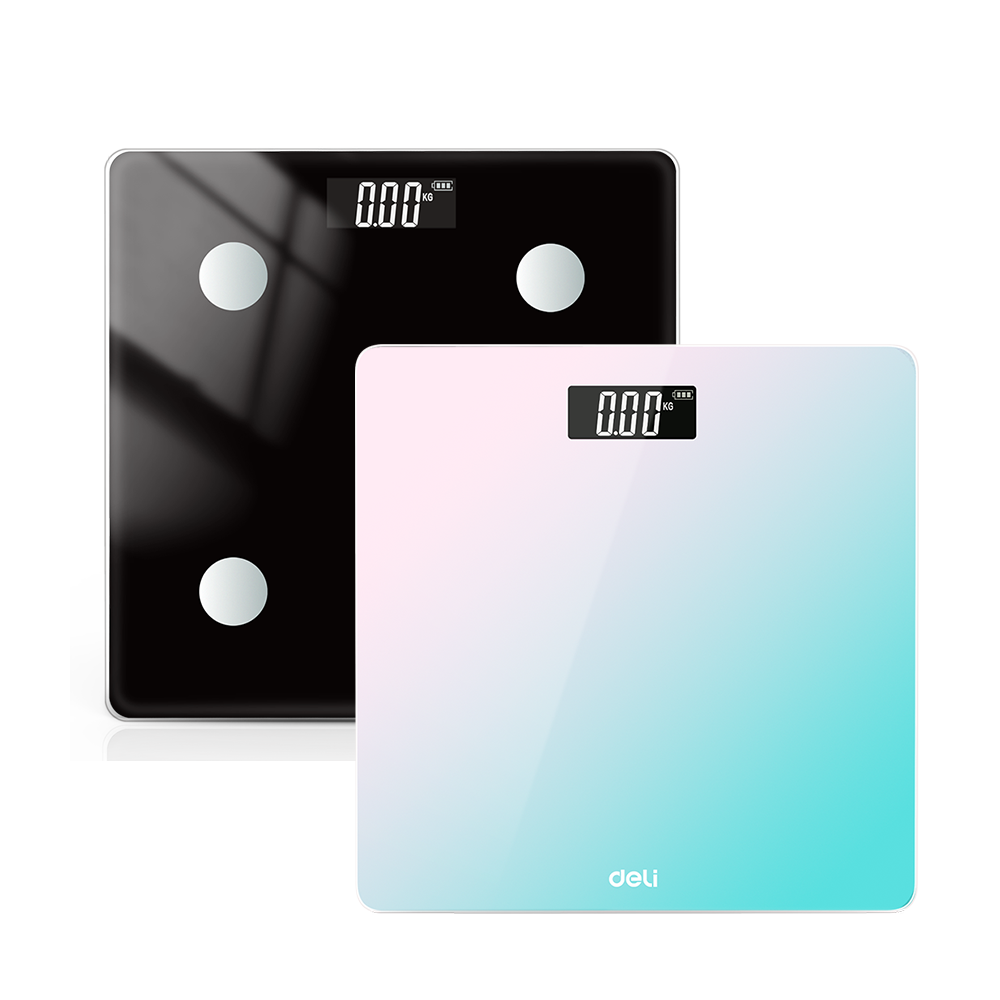 Peso Balanza Digital Corporal 180kg Bicolor Deli *UMV-1und*