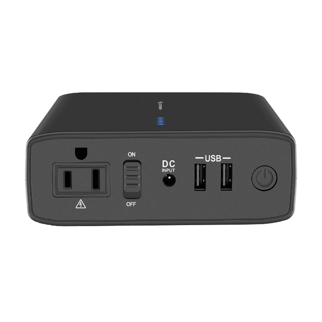 Estación de poder portátil 24000 mAh con inversor de corriente de 80 W - 110 V Steren