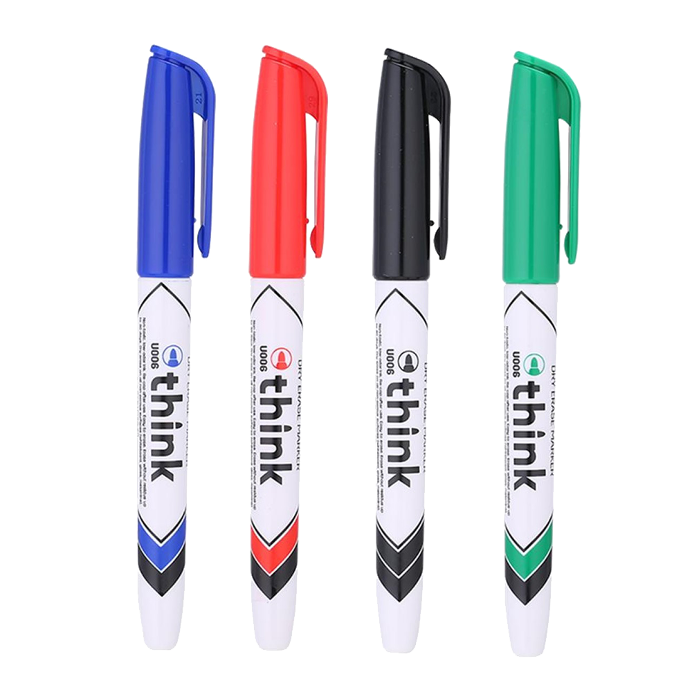 Marcador de Pizarra verde p/bala 1.5mm Think-Deli *UMV-1 caja de 12und*