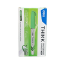 Marcador Pizarra Blanca Deli THINK Punta Bala 1.5mm Tinta Verde *UMV-1 caja de 12und*