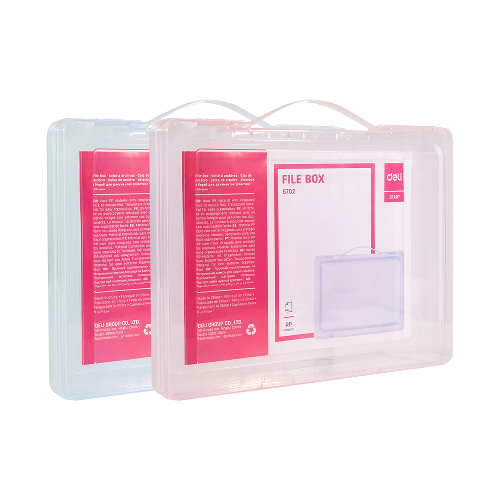 Maletín Plástico Transparente A4 *UMV-1 und*